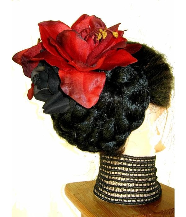 Goth Diva Hair Flower Set