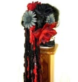 Red Passion Nostalgia Hair Flower Set