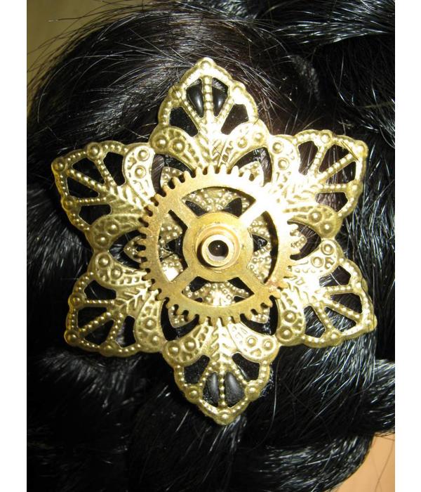 Mechanical Steampunk Hair Flower I