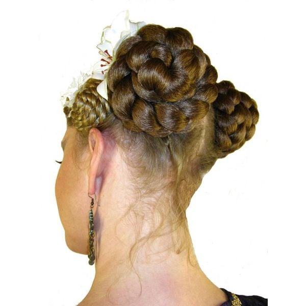 Braided Hair Buns