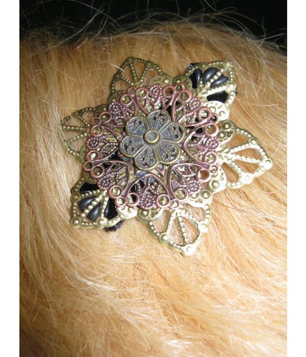 Steampunk Fairy Hair Flowers