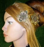 Steampunk Fairy Hair Flowers