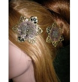 Steampunk Fairy Hair Flowers