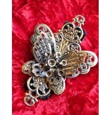 Steampunk Butterfly Clip