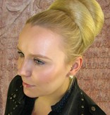 Diva Hair Bun/ Chignon, crimped hair