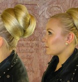 Diva Hair Bun/ Chignon, crimped hair