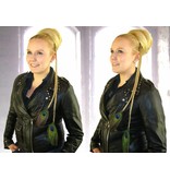 Layered Diva Hair Bun Updo L