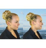 Diva Hair Bun/ Chignon, crimped hair