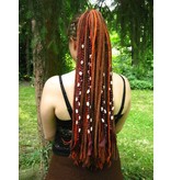 Tribal Belly Dance "Cowry Dream" Hair Piece