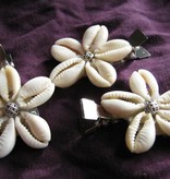 Cowry Hair Jewelry, silver ornament beads