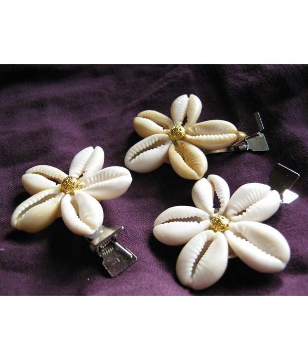 Cowry Hair Jewelry, golden ornament beads