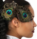 Peacock Feather Butterfly Fascinator