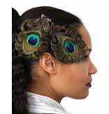 Peacock Feather Butterfly Fascinator