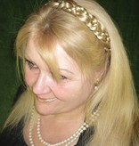 Braided Headband Snow White, medium