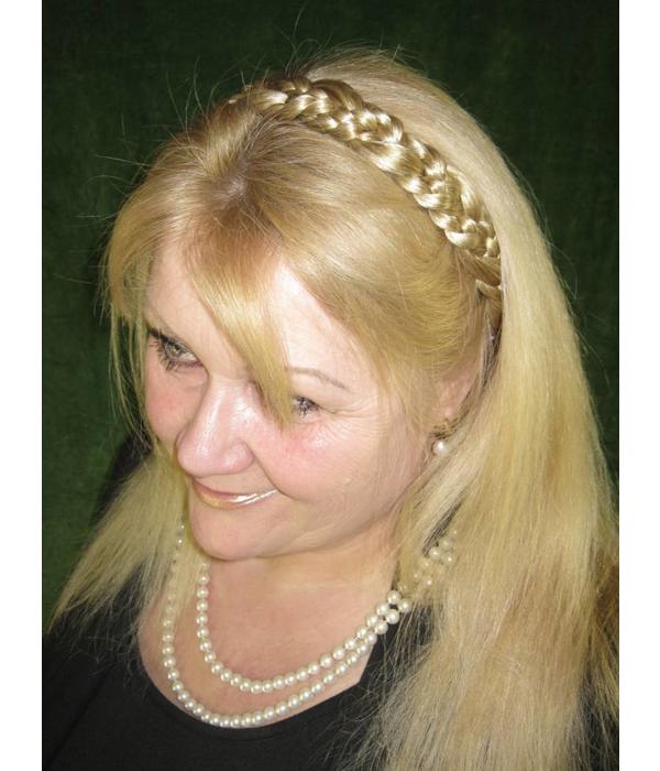 Braided Headband Snow White, medium