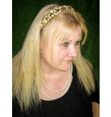 Braided Headband Snow White, medium