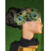 Steampunk Peacock Feather Fascinator