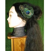 Steampunk Peacock Feather Fascinator