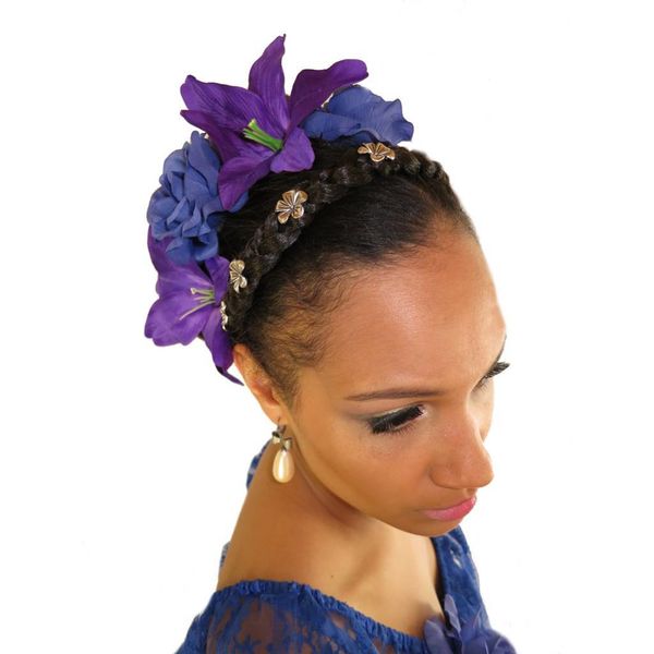 Paradise Lily Hair Flower Set