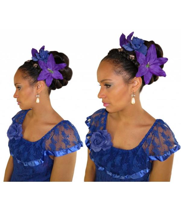 Paradise Lily Hair Flower Set