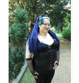 Midnight Blue Goth Dreadlocks Hair Piece