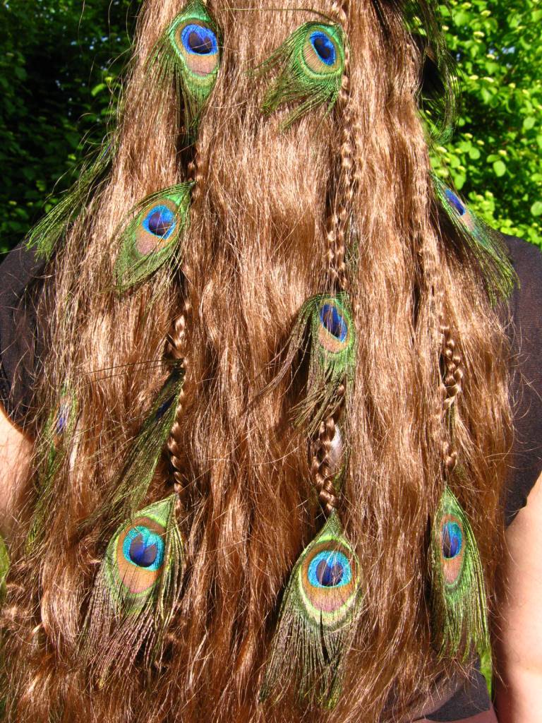 Hair Feathers Kit, 20 Feathers for Hair, Long Feather Extensions