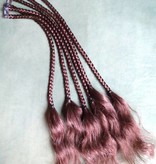 Clip-In Braids, wavy ends