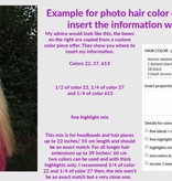 First & FREE hair color matching advice