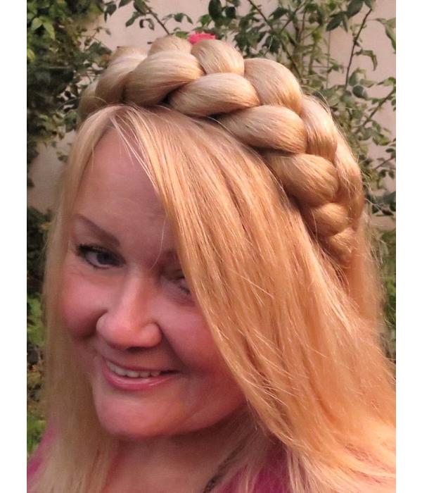 Rustic Renaissance Braid Headband In Custom Color Magic Tribal