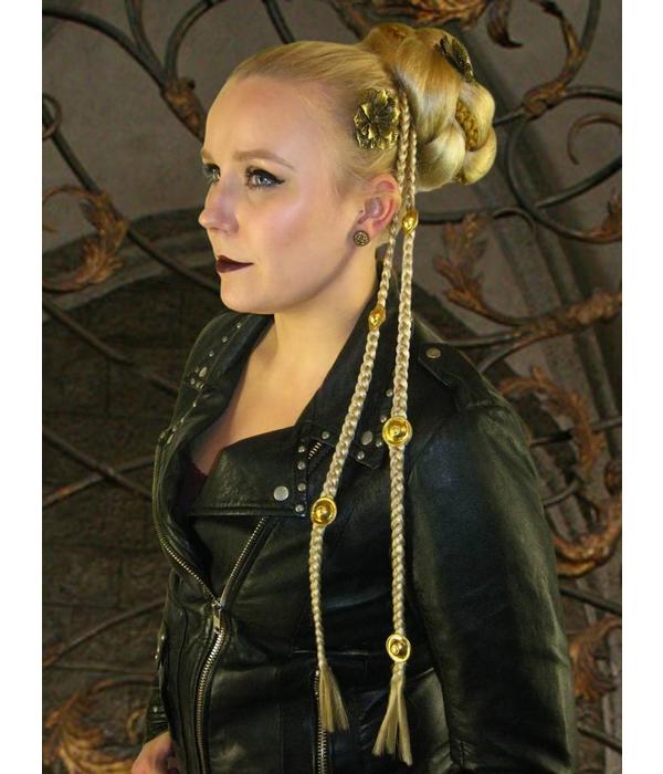 Steampunk & Gothic Belly Dance Hair Piece
