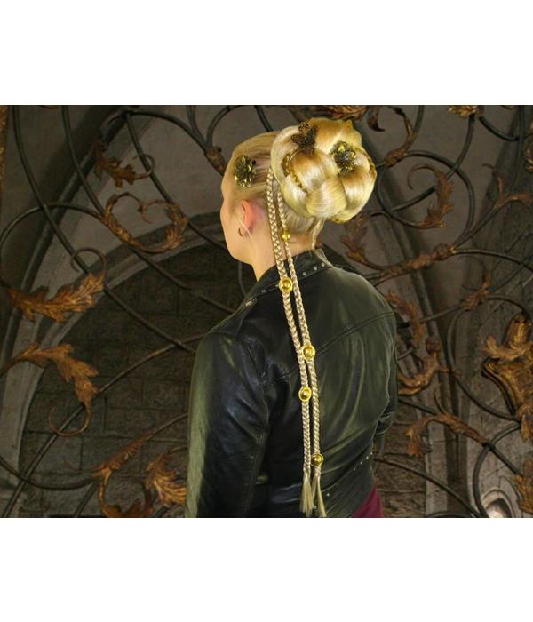 Steampunk & Gothic Belly Dance Hair Piece