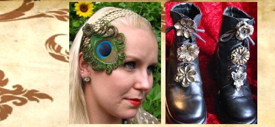 Hair Jewelry, Fascinators & Shoe Clips