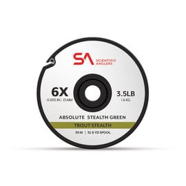 Scientific Anglers SA Absolute Stealth Green Tippet