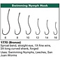 Daiichi Daiichi 1770 Swimming Nymph Hooks, 25-pack