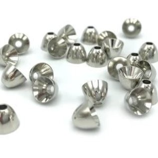 Hareline Dubbin Hareline Brass Cone Heads - Nickel