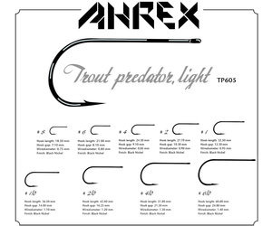 Ahrex® Trout Predator Streamer Light Hook