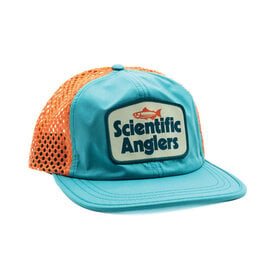 Scientific Anglers SA Quick Dry Packable Hat - Teal/Orange