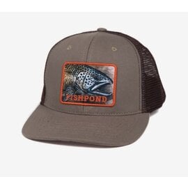 Fishpond Fishpond Slab Trucker Hat - Sandstone/Brown