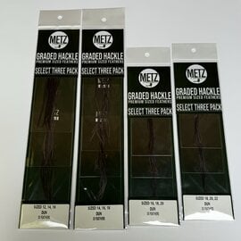 Metz Feathers Metz Select Three Pack - Dun