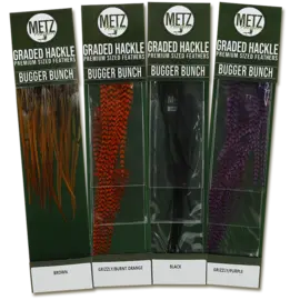 Metz Feathers Metz - Hackle Bugger Bunch