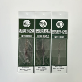 Metz Feathers Metz Hackle Hatch Bundle - 3pk Baetis