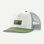 Patagonia Patagonia Relaxed Trucker Hat OG Legacy Label: Birch White