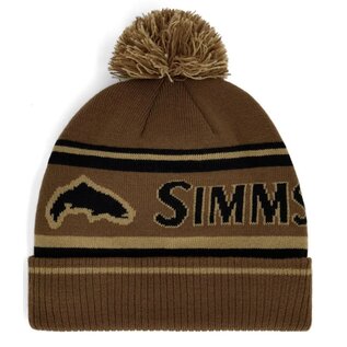 Simms Fishing Tip-Up Pom Beanie
