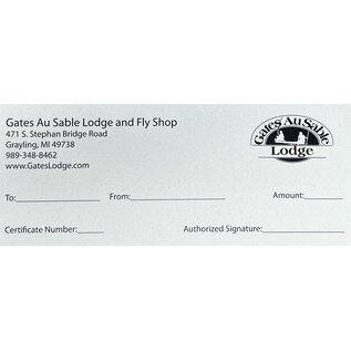 Gift Certificate