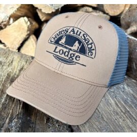 Legacy Legacy Gates Logo Low-Pro Snapback Trucker - Carmel/Dark Grey