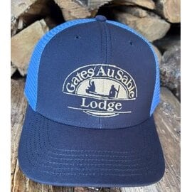 Legacy Legacy Gates Logo Mid-Pro Snapback Trucker -Navy/Carolina Blue