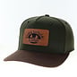 Gates Lodge Logo Spruce Wool Hat/Waxed Bill