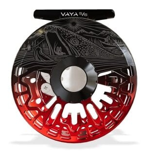 Abel Vaya 5/6 Reel - Black/Red Fade