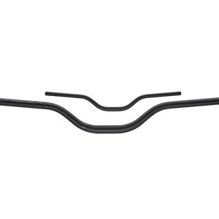 Handlebar Swing Hi v.2 alu 7075, 750mm, diam. 25.4mm, rise 3.5", matt black anod.