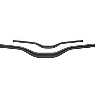 Handlebar Lightning Low alu 7050, 800mm, diam. 35mm, rise 1", matt black/polished black anod.